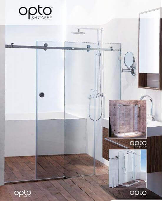 sliding shower screen