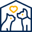 Pet door icon