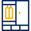 Mirror wardrobe door icon