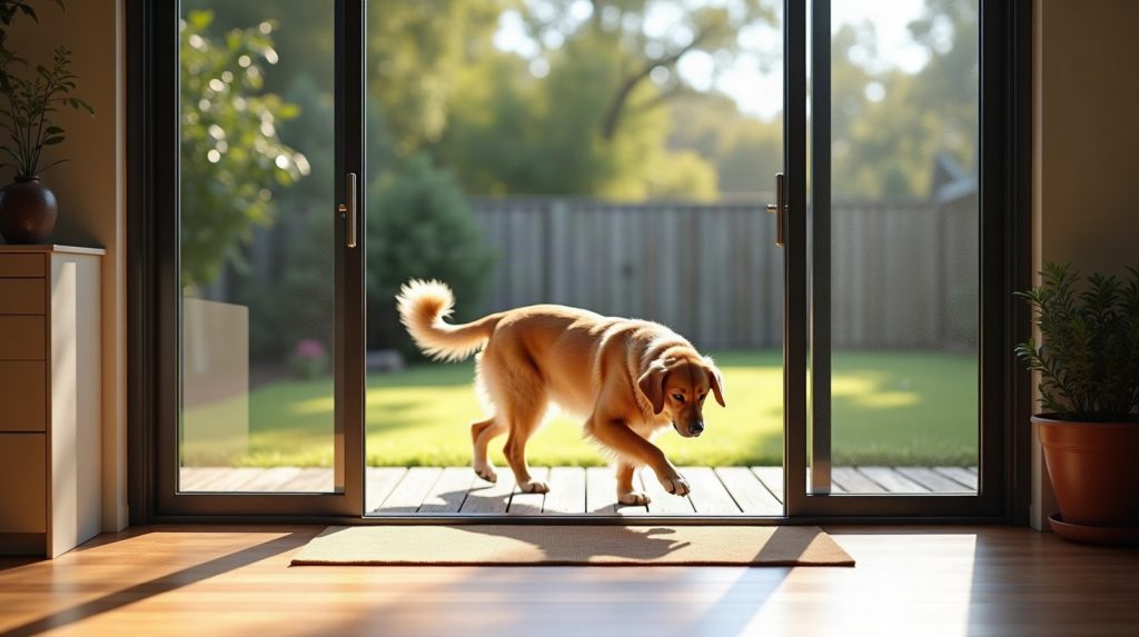 Dog Door in a Glass Door: How It Works and What Glass It Needs