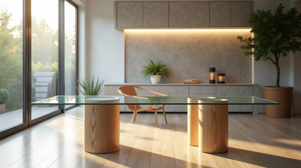 Glass Table Top: How to Choose the Thickness, Edge and Glass Type
